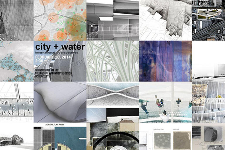 City and Water conference poster