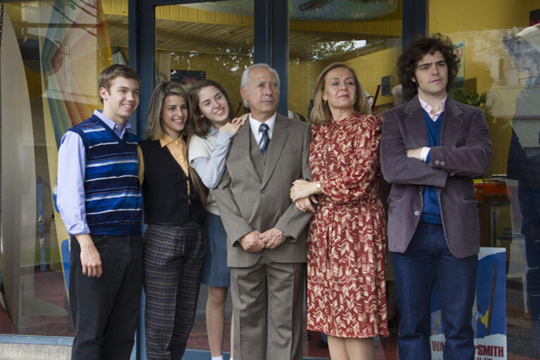 The Clan. (Image courtesy of Twentieth Century Fox.) The six members of the protagonist family from The Clan film