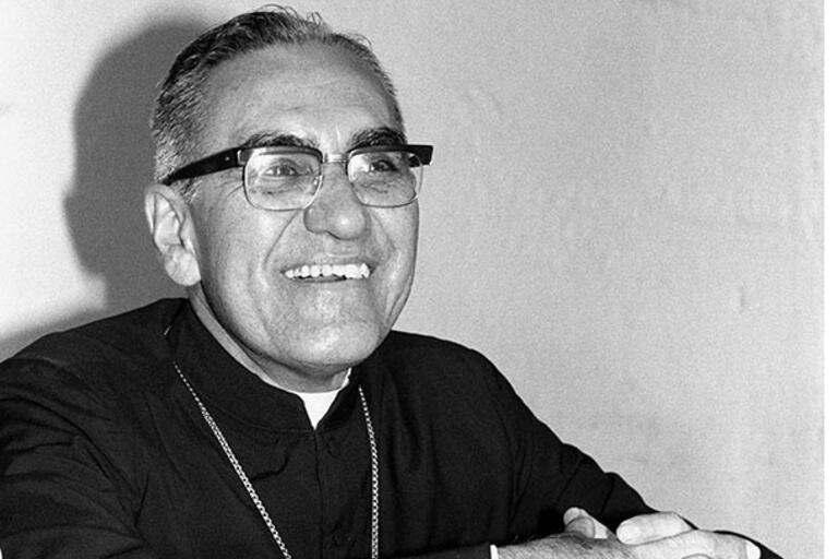 Archbishop Romero smiles for a portrait at his home in San Salvador, four months before his death. (Photo by Alex Bowie/Getty Images.)