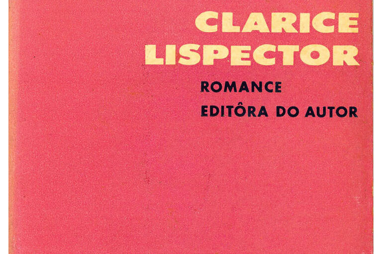 The Brazilian cover of The Passion According to G.H. (Image from Wikimedia.) The plain red Brazilian cover of Lispector's book, The Passion According to G.H. (Image from Wikimedia.)
