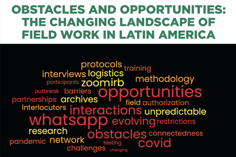 The Changing Landscape of Field Work in Latin America panel's poster