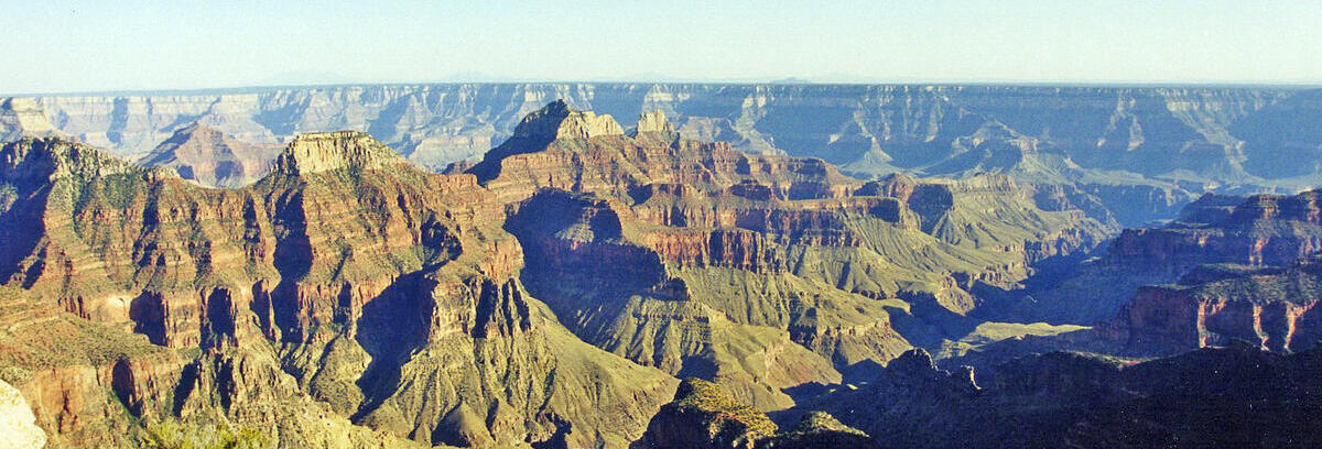 Desert canyon landscape