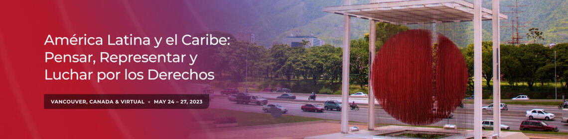 Banner for the 2023 Latin American Studies Conference.