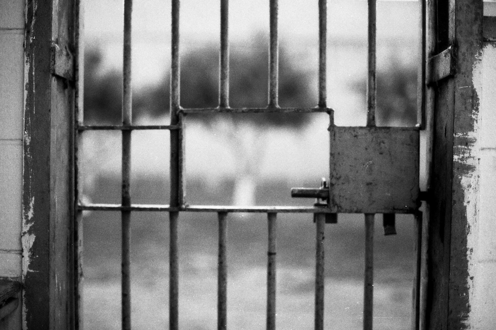 The door of a jail cell, Campana Prison,  Argentina. (Photo by AnsIlta Grizas, www.ansIltagrizas.com.ar.)